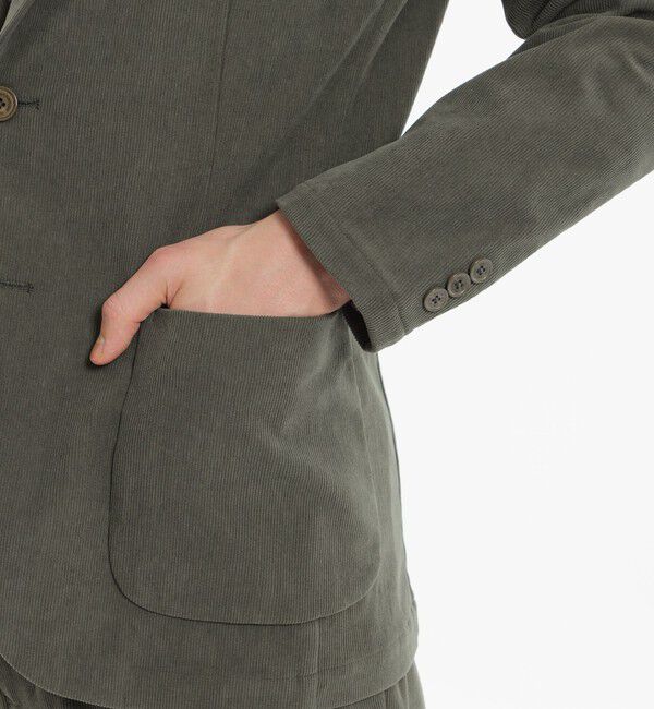 MACKINTOSH PHILOSOPHY「トリコットコーデュロイ イージージャケット」|テーラードジャケット|