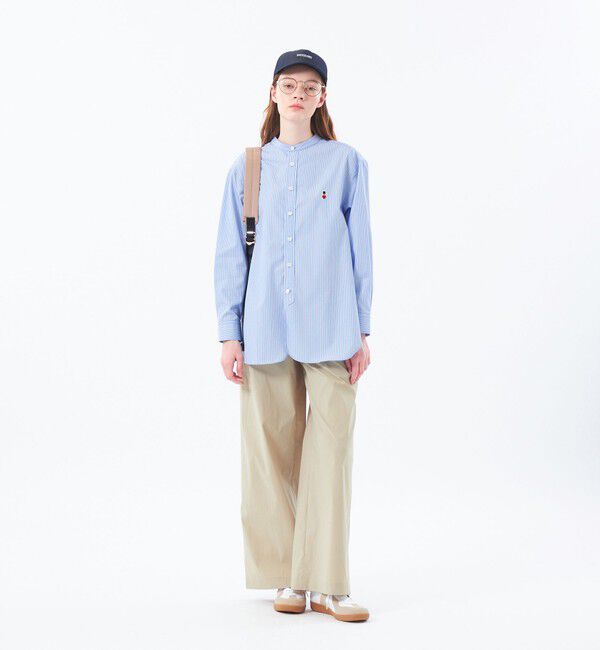 MACKINTOSH PHILOSOPHY「バッキンガムベア バンドカラーシャツ」|シャツ・ブラウス|