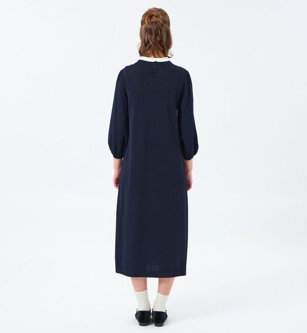 MACKINTOSH PHILOSOPHY「【25年秋冬モデル】Cleric Collar Knit サックワンピース」|ワンピース|