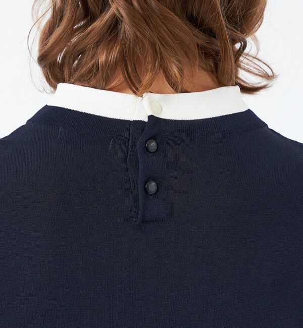 MACKINTOSH PHILOSOPHY「【25年秋冬モデル】Cleric Collar Knit サックワンピース」|ワンピース|