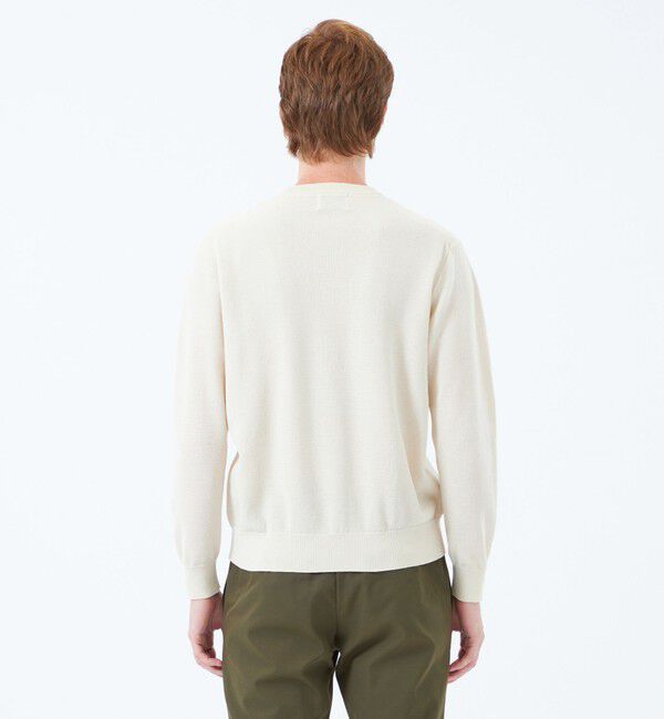 MACKINTOSH PHILOSOPHY「14G カノコ風ジャカード クルーネックニット」|ニット・セーター|