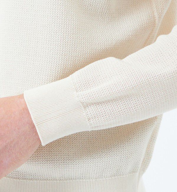 MACKINTOSH PHILOSOPHY「14G カノコ風ジャカード クルーネックニット」|ニット・セーター|