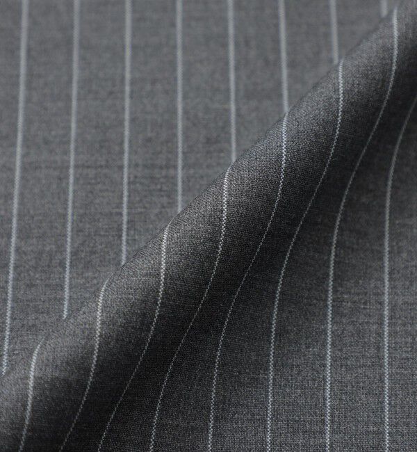 MACKINTOSH PHILOSOPHY「GREY LABAL ウールストライプオフィサーシャツ」|シャツ・ブラウス|