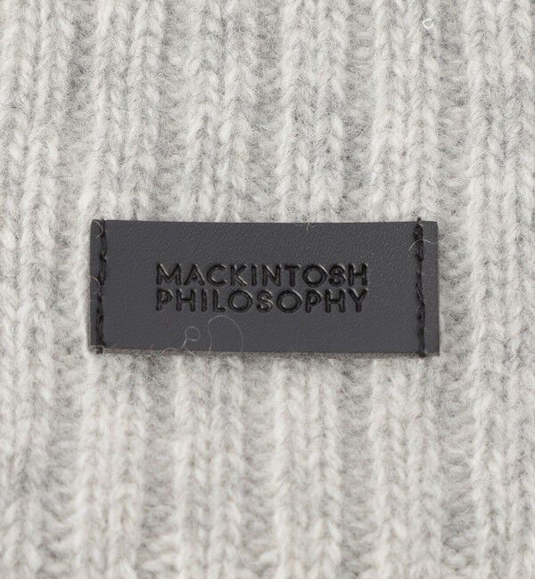 MACKINTOSH PHILOSOPHY「ウールカシミヤニットキャップ」|ニット帽|