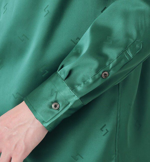  「スランテッドLジャガード シャツ」|シャツ・ブラウス|