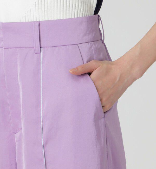  「【ドラマ着用商品】ラインサテンパンツ」|その他|