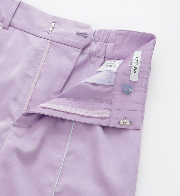  「【ドラマ着用商品】ラインサテンパンツ」|その他|