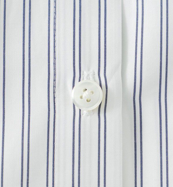  「ストライプショルダーカットアウトシャツ」|シャツ・ブラウス|