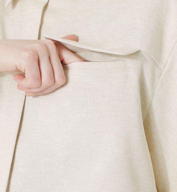  「フリンジハーフスリーブシャツ」|シャツ・ブラウス|