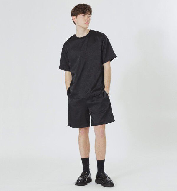  「サテンジャカードTシャツ」|Tシャツ・カットソー|