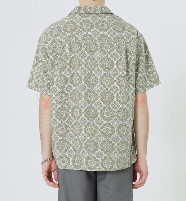  「オーナメントプリントショートスリーブシャツ」|シャツ・ブラウス|