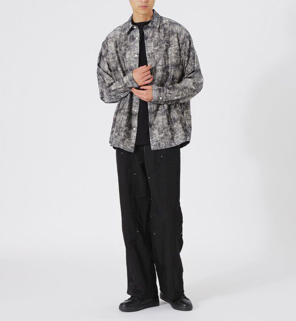  「ニュアンスジャガードシャツ」|シャツ・ブラウス|