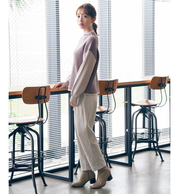 ikka「ストレッチヒールブーツ」|その他|