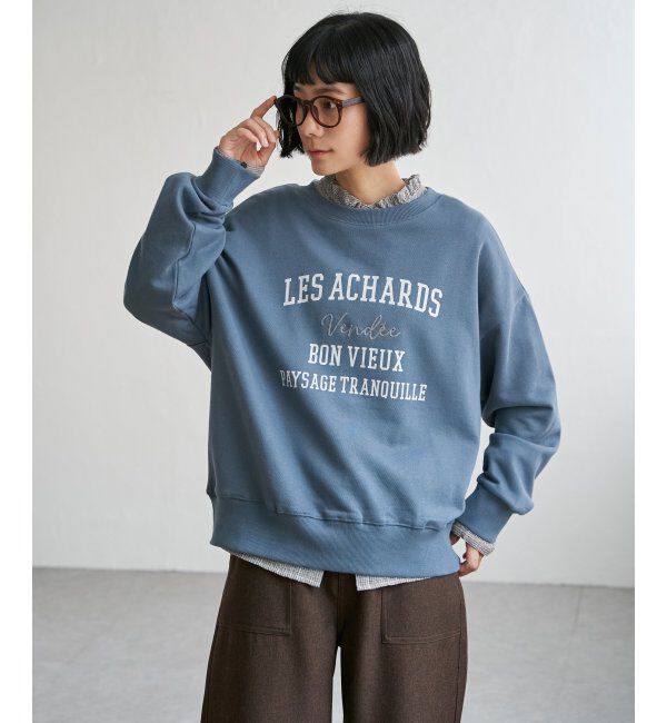 Lbc with Life「チェーンステッチ刺繍ロゴ裏毛プルオーバー」|その他|