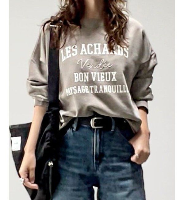 Lbc with Life「チェーンステッチ刺繍ロゴ裏毛プルオーバー」|その他|