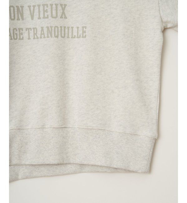 Lbc with Life「チェーンステッチ刺繍ロゴ裏毛プルオーバー」|その他|