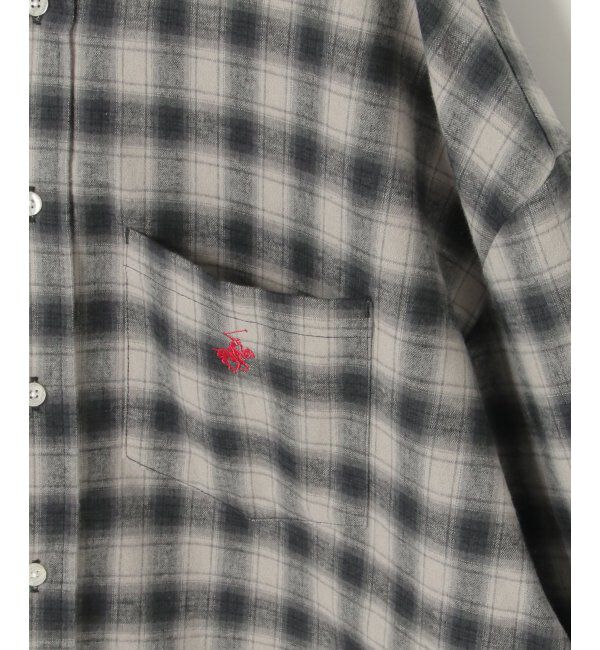VENCE share style「BEVERLY HILLS POLO CLUB ネルチェックシャツパーカー」|シャツ・ブラウス|