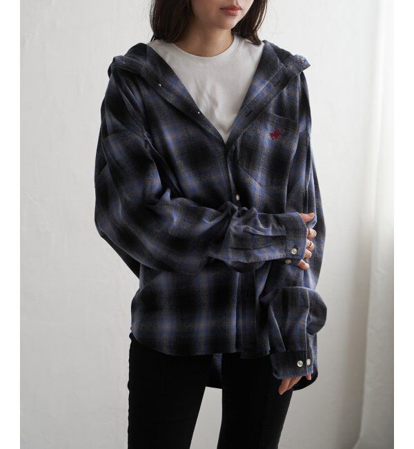 VENCE share style「BEVERLY HILLS POLO CLUB ネルチェックシャツパーカー」|シャツ・ブラウス|