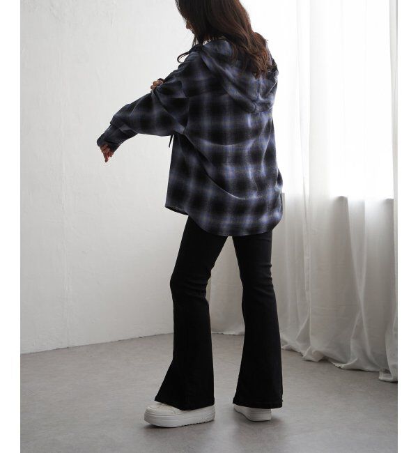 VENCE share style「BEVERLY HILLS POLO CLUB ネルチェックシャツパーカー」|シャツ・ブラウス|