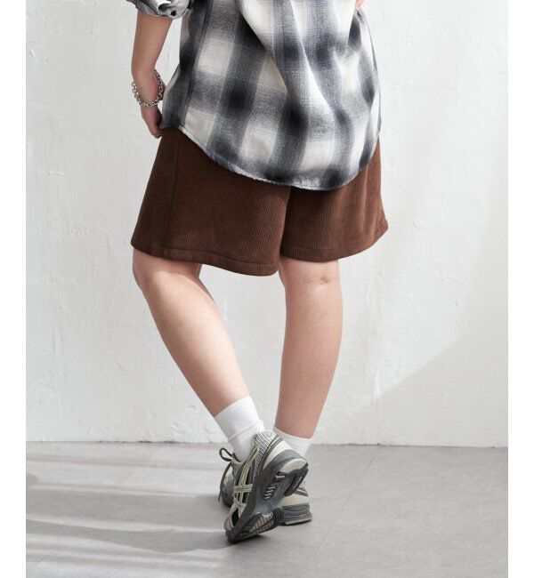 VENCE share style「コーデユロイ裏フリースハーフパンツ」|その他|