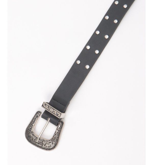 VENCE share style「スタッズレザーウエスタンベルト」|ベルト|
