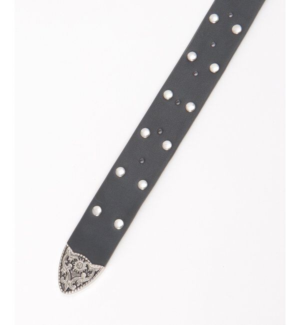 VENCE share style「スタッズレザーウエスタンベルト」|ベルト|