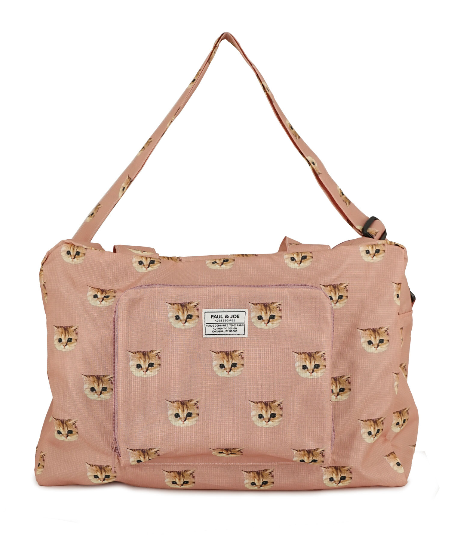 PAUL&JOE「折りたたみボストンバッグ／ヌネット／ＰＡＵＬ　＆　ＪＯＥ」|ボストンバッグ|