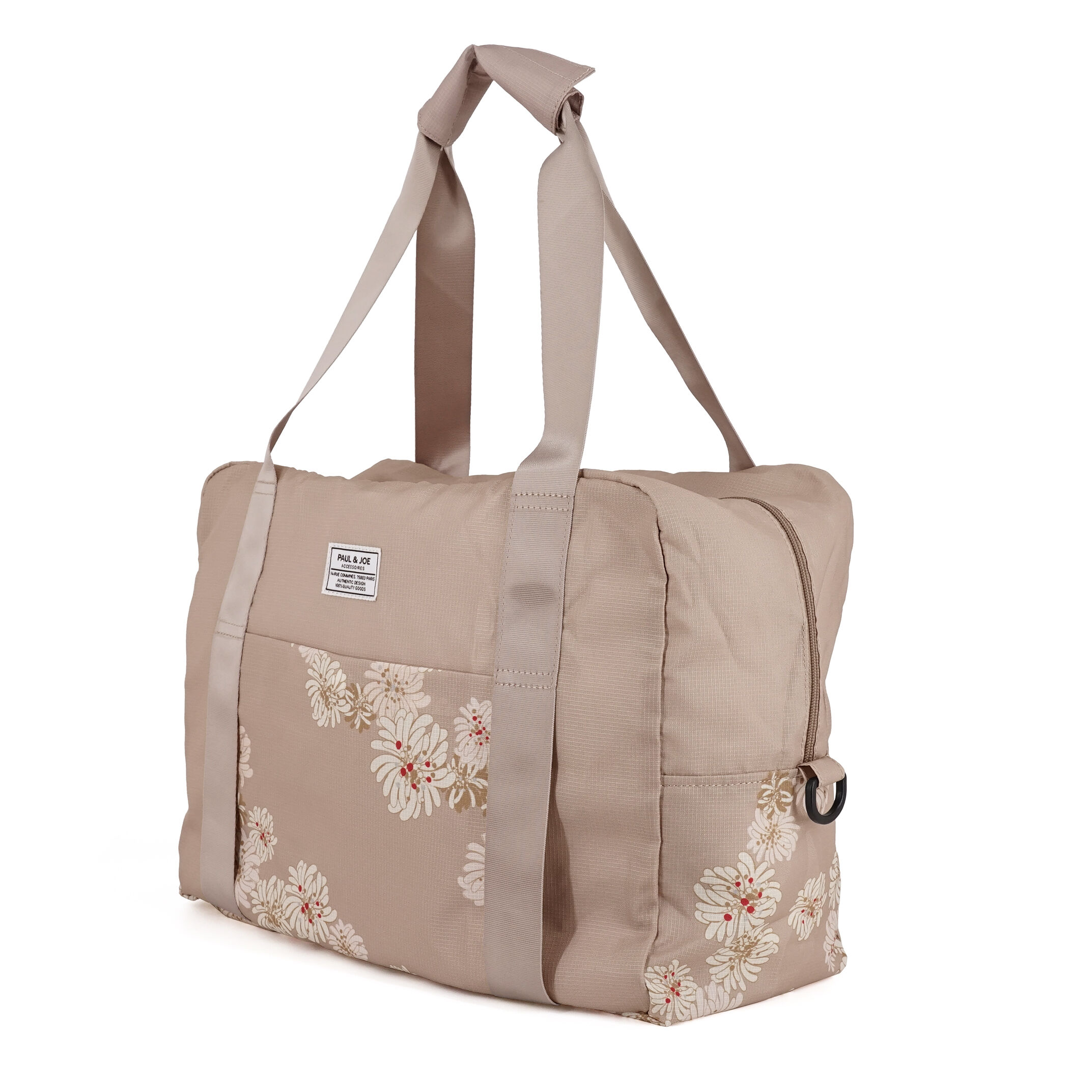 PAUL&JOE「折りたたみボストンバッグ／クリザンテーム」|ボストンバッグ|