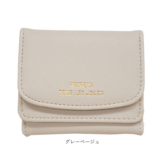 BACKYARD FAMILY「三つ折り財布 レディース 通販 財布 三つ折り ミニ財布 お財布 さいふ ボックス型小銭入れ」|財布|