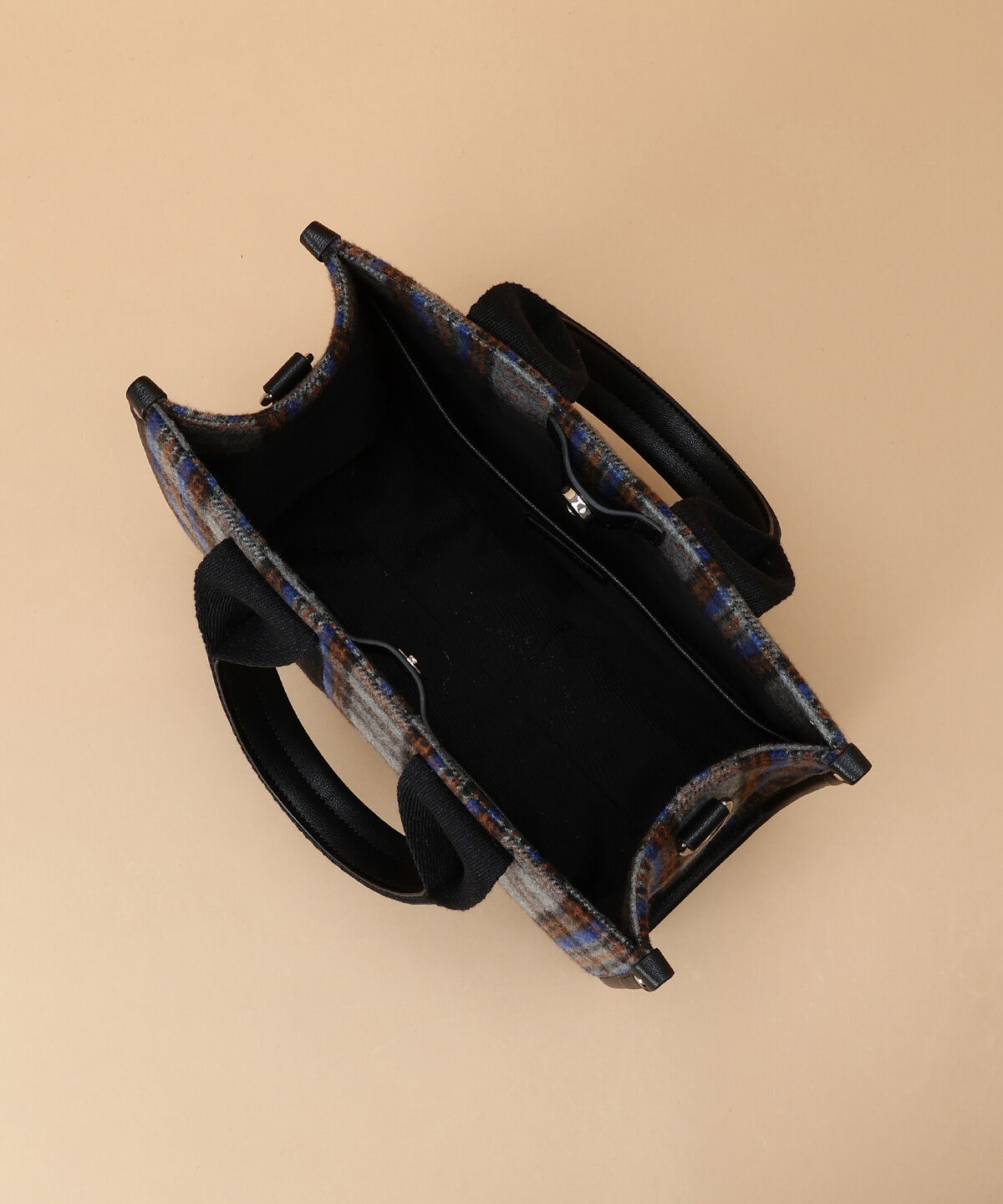 Samantha Thavasa「タータンチェック スクエアトート」|トートバッグ|