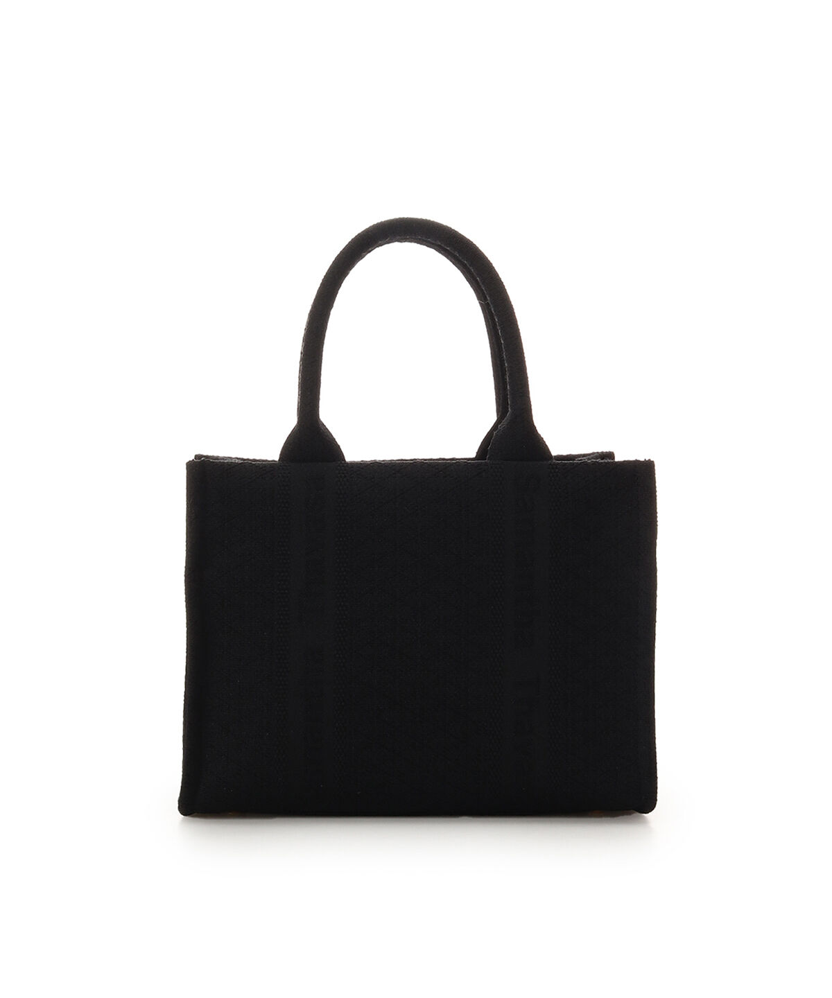 Samantha Thavasa「[Newカラー]ステッチワークジャガード ハンドバッグ」|ハンドバッグ|ブラック