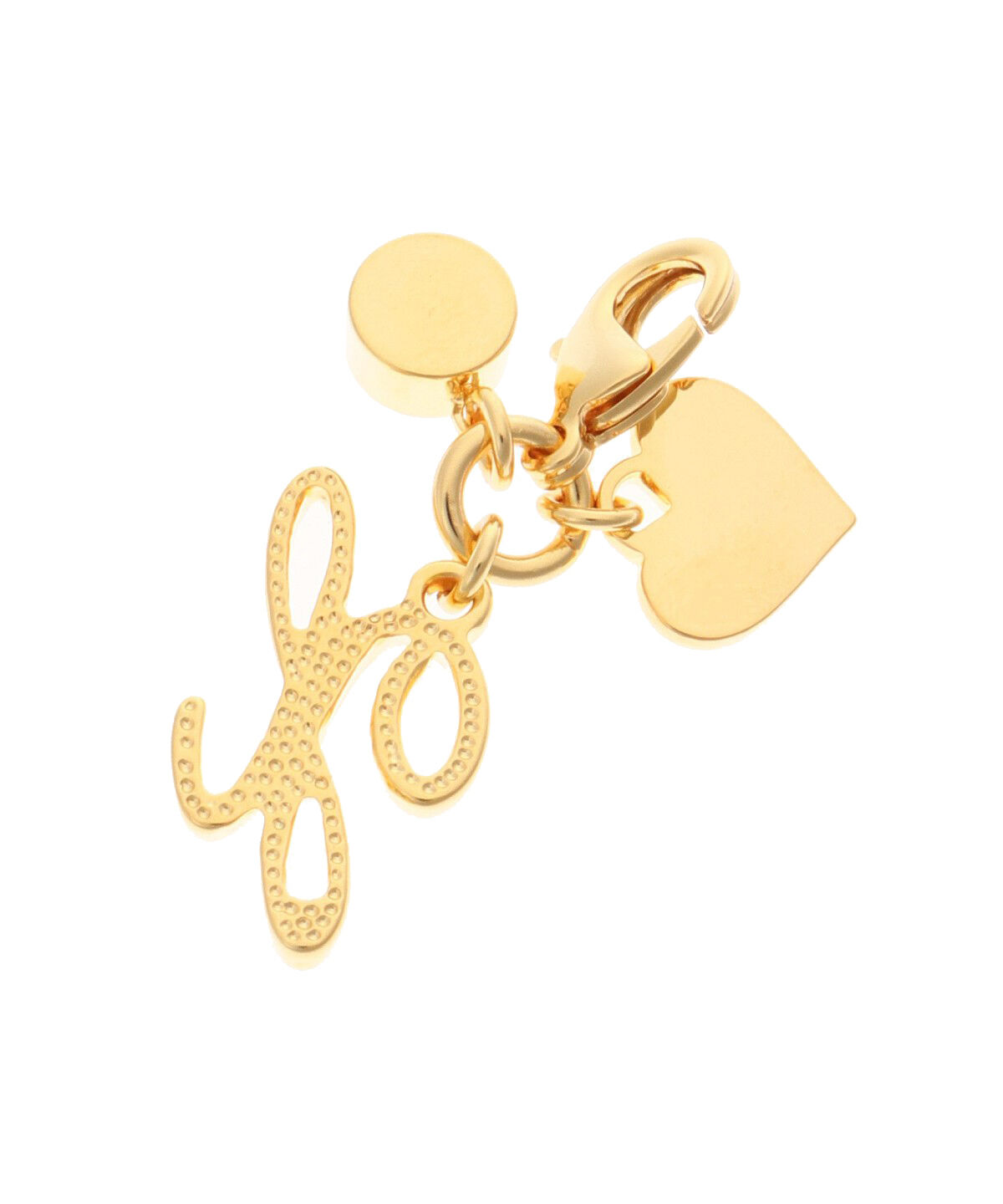 Samantha Thavasa Petit Choice「シンプルイニシャル ファスナーチャーム Ｘ」|チャーム・キーホルダー|