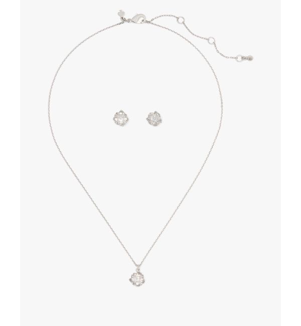 kate spade new york「サムシング スパークリー バタフライ ペンダント アンド ピアス セット」|ネックレス|