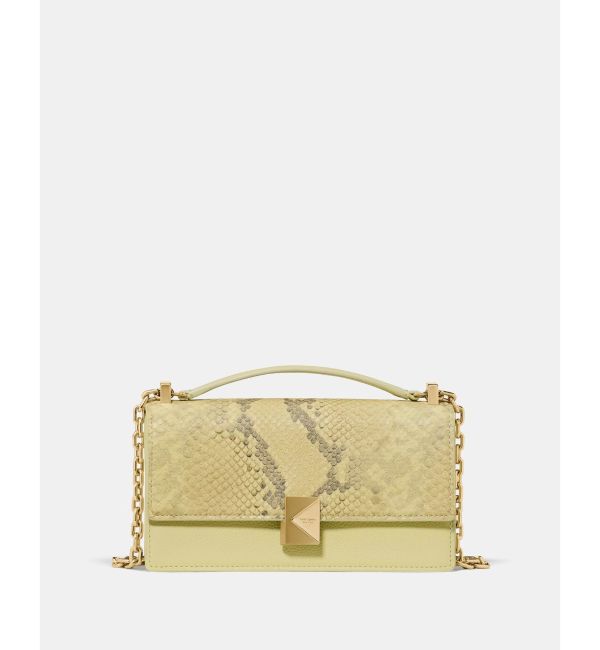 kate spade new york「デコ スネーク エンボスド ミニ クロスボディ」|ショルダー・メッセンジャー|