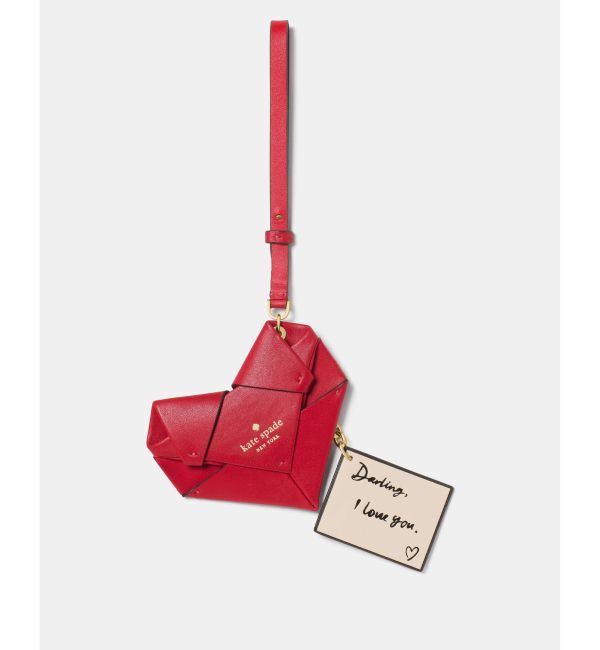 kate spade new york「ユアーズ トゥルーリー オリガミ ハート ダングル」|財布|