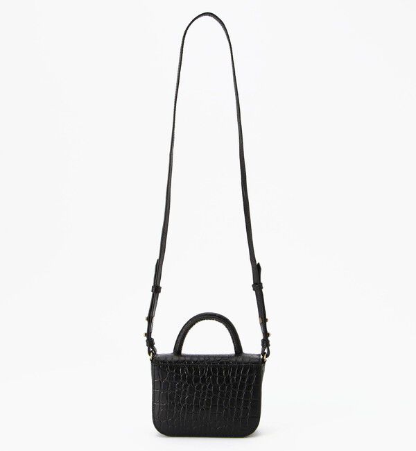 O MY BAG「【オーマイバッグ】ナノバッグ/ブラッククロコ/ショルダーバッグ メンズ レディース」|ショルダー・メッセンジャー|