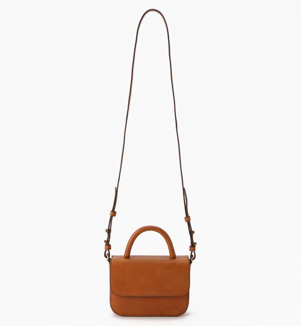 O MY BAG「【オーマイバッグ】ナノ バッグ/コニャック ナチュラルレザー/ショルダーバッグ メンズ レディース」|ショルダー・メッセンジャー|