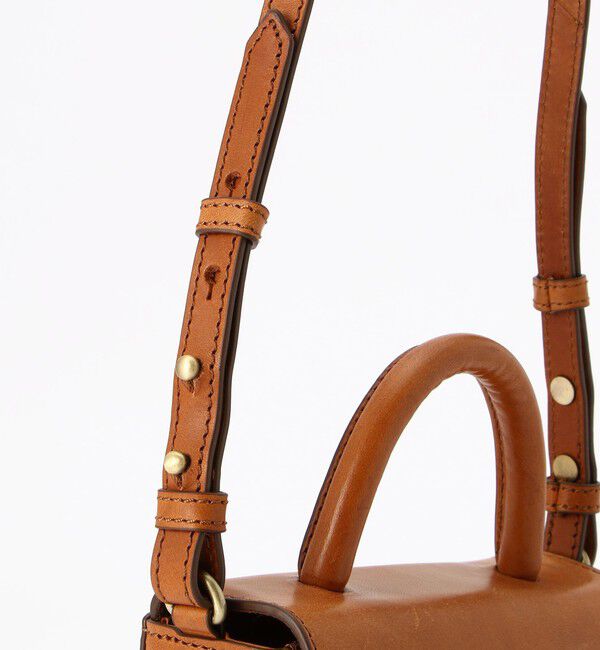 O MY BAG「【オーマイバッグ】ナノ バッグ/コニャック ナチュラルレザー/ショルダーバッグ メンズ レディース」|ショルダー・メッセンジャー|