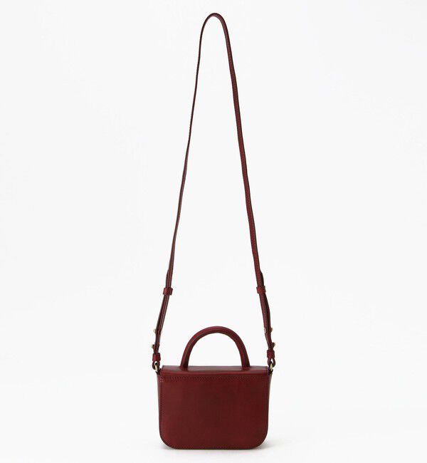 O MY BAG「【オーマイバッグ】ナノ バッグ/ルビー ナチュラルレザー/ショルダーバッグ メンズ レディース」|ショルダー・メッセンジャー|
