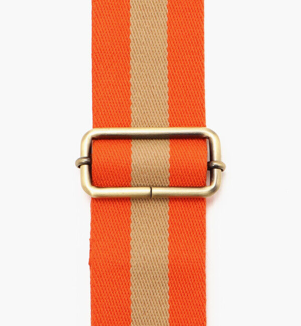 O MY BAG「【オーマイバッグ】ウェビングストラップ オレンジ/ブラック/アクセサリー メンズ レディース」|ストラップ|
