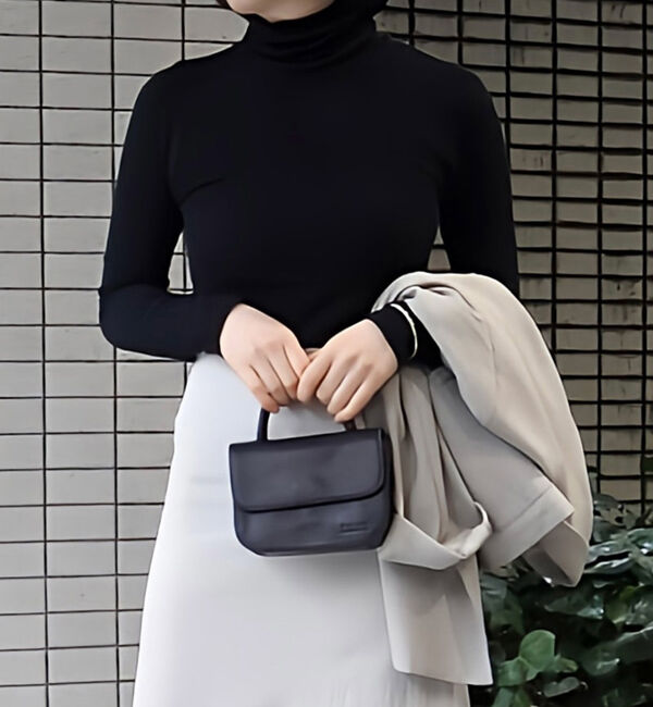 O MY BAG「【オーマイバッグ】ナノ バッグ/ブラック ナチュラルレザー/ショルダーバッグ メンズ レディース」|ショルダー・メッセンジャー|ブラック