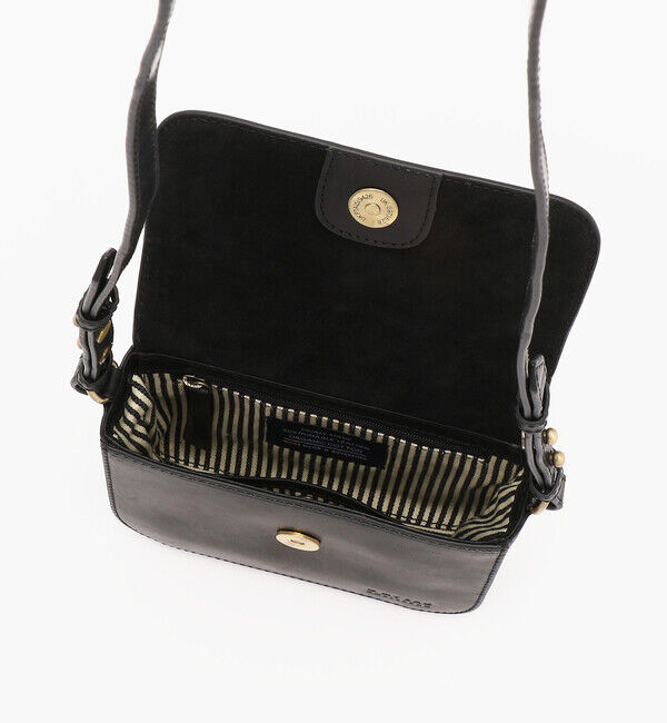 O MY BAG「【オーマイバッグ】ナノ バッグ/ブラック ナチュラルレザー/ショルダーバッグ メンズ レディース」|ショルダー・メッセンジャー|