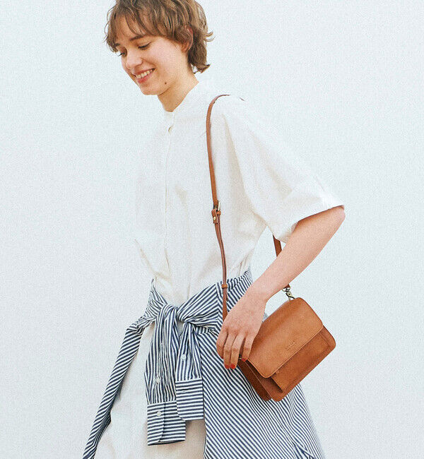 O MY BAG「【オーマイバッグ】ハーパーミニ/コニャック ナチュラルレザー/ショルダーバッグ メンズ レディース」|ショルダー・メッセンジャー|