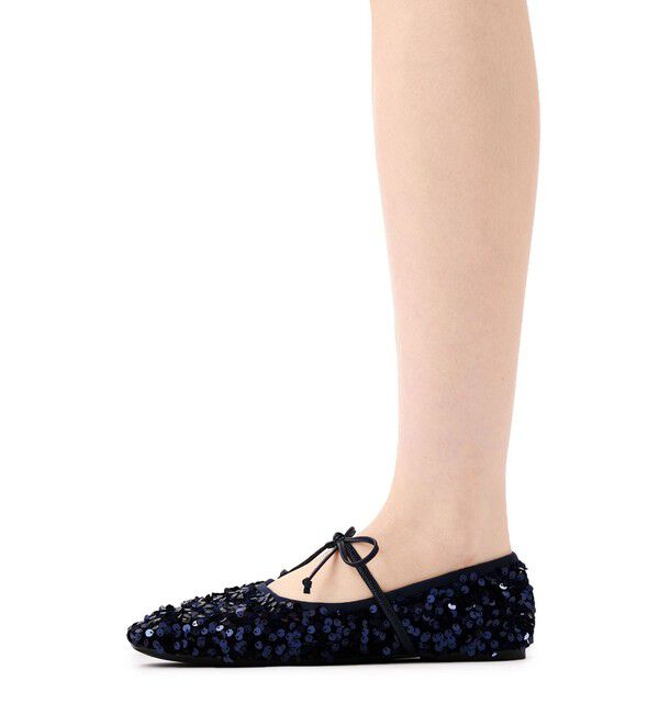 ODETTE E ODILE「＜SY＞スパンコールバレエ フラット10●&uarr;」|バレエシューズ|