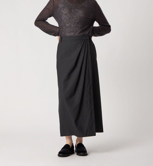 ODETTE E ODILE「ベルベットタンクローファー フラット30&uarr;」|ローファー|