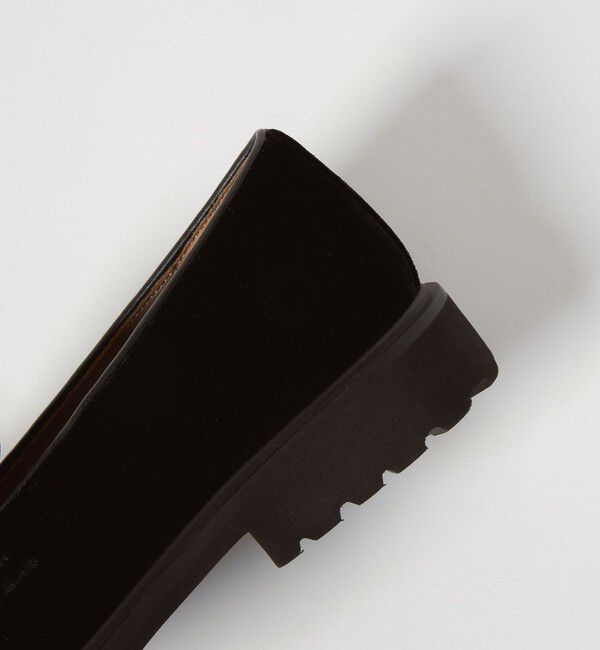 ODETTE E ODILE「ベルベットタンクローファー フラット30&uarr;」|ローファー|