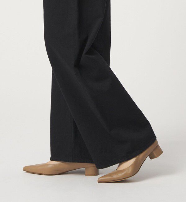 ODETTE E ODILE「ポインテッドブロックヒール パンプス35&darr;&uarr;」|パンプス|