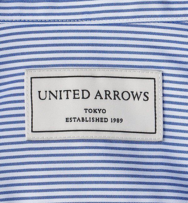 UNITED ARROWS「イージーケア AG キャンディストライプ セミワイドカラーシャツ -抗菌防臭-」|シャツ・ブラウス|