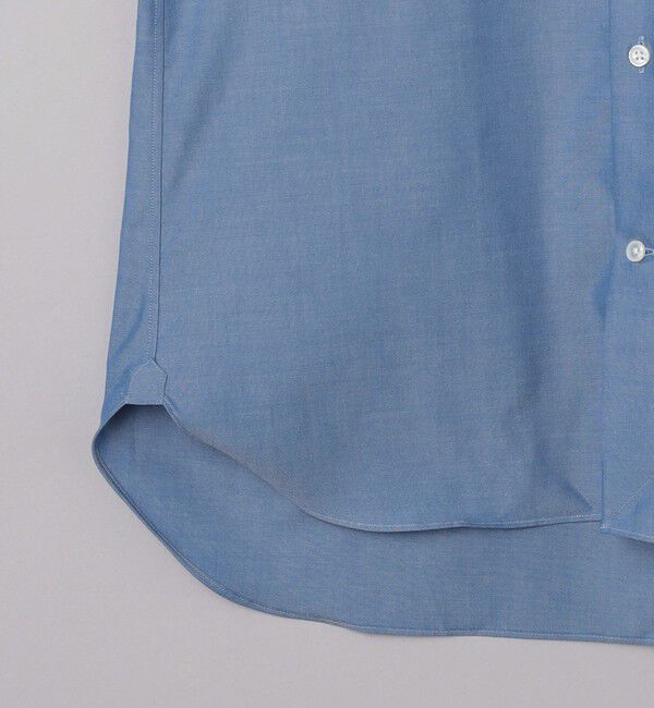 UNITED ARROWS「イージーケア AG シャンブレー タブカラー ドレスシャツ -抗菌防臭-」|シャツ・ブラウス|