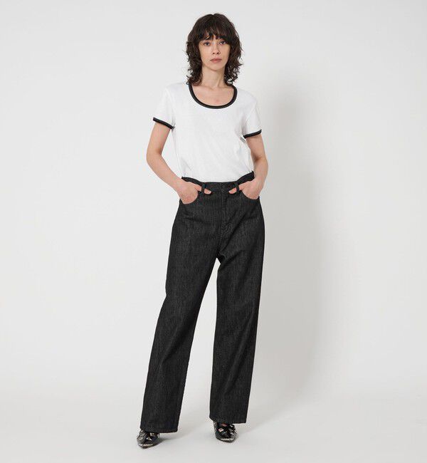 ASTRAET「＜ASTRAET＞13オンス REGULAR ブラックデニムパンツ UNISEX」|チノ|